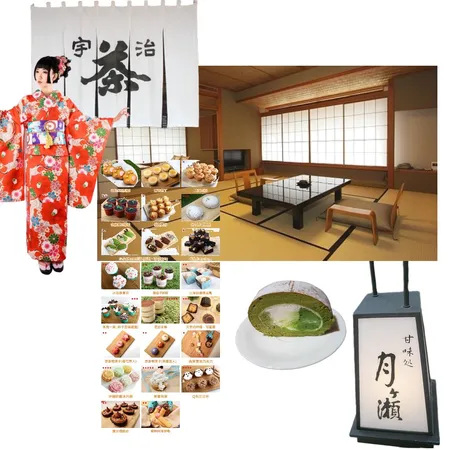 日式甜點店 Interior Design Mood Board by ken860705 on Style Sourcebook