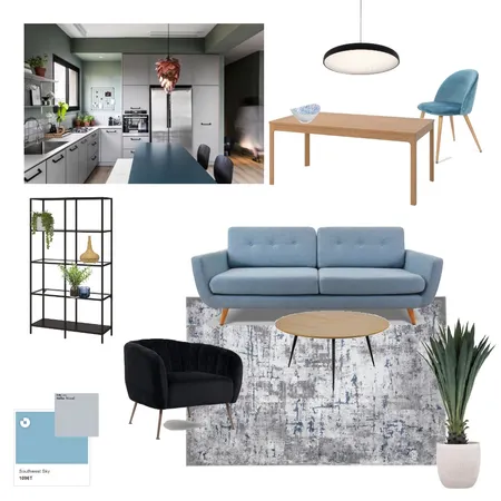 חלל ציבורי תכלת Interior Design Mood Board by yuvaltesler on Style Sourcebook