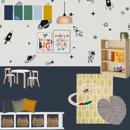 חדר משחקים אראל ואביב Interior Design Mood Board by liat on Style Sourcebook