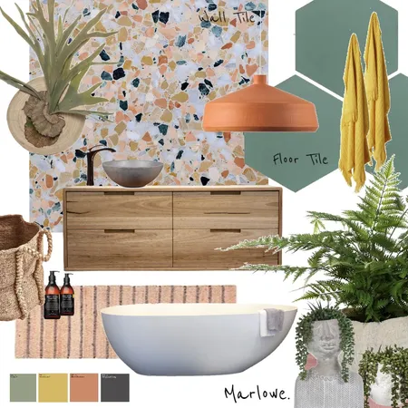 Bathroom 2020 Interior Design Mood Board by Marlowe Interiors on Style Sourcebook