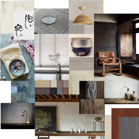 wabi sabi Interior Design Mood Board by mikihonda on Style Sourcebook