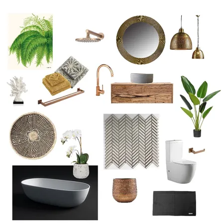 Bathroom Interior Design Mood Board by LarasTheme on Style Sourcebook