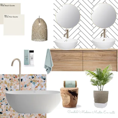 Modern Coastal en-suite Interior Design Mood Board by restyle_studio_melbourne on Style Sourcebook