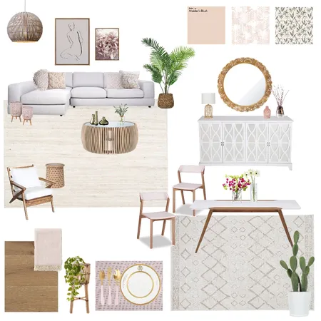 Boho Chic Interior Design Mood Board by itsslex on Style Sourcebook