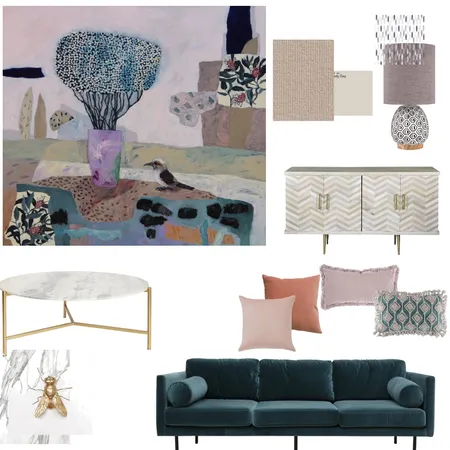 We've Got a Visitor Interior Design Mood Board by robynrankinart on Style Sourcebook