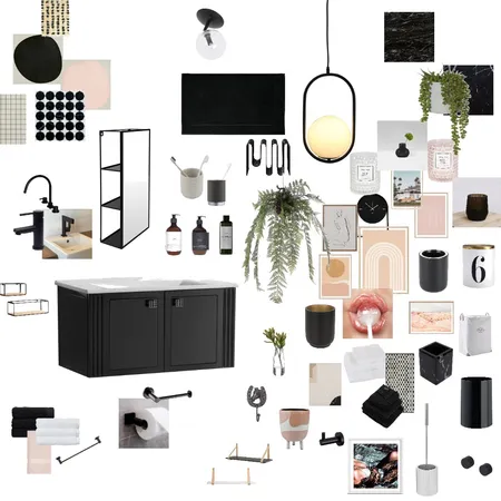 SDB Ideas stuff Interior Design Mood Board by Dripping.Design on Style Sourcebook