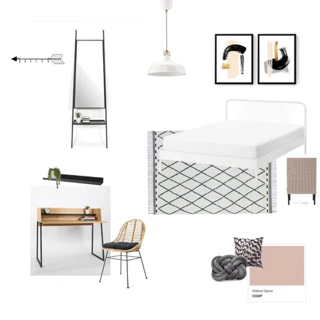חדר מתבגרת Interior Design Mood Board by yuvaltesler on Style Sourcebook