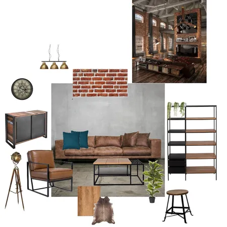 Industrial design Interior Design Mood Board by Irina Barac on Style Sourcebook