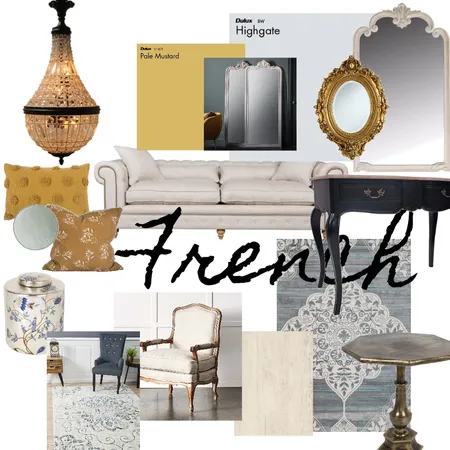 French Provincial Interior Design Mood Board by Shari Dang on Style Sourcebook