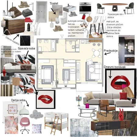završni rad-1 Interior Design Mood Board by Jelenans on Style Sourcebook