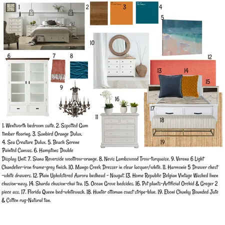 Mood board guest bedroom Interior Design Mood Board by Stephanievanbrakel on Style Sourcebook