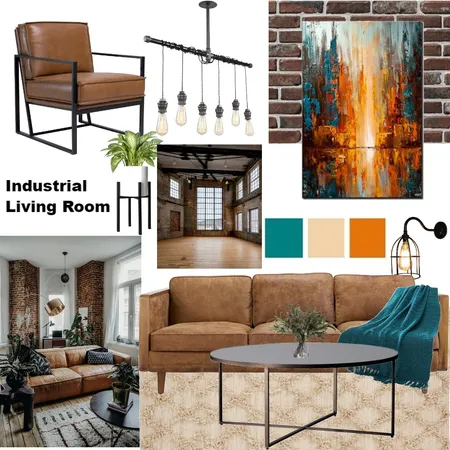 industrial Interior Design Mood Board by alexgumpita on Style Sourcebook