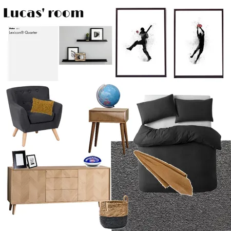 Lucas' room Interior Design Mood Board by Bargello_Arden_Homes on Style Sourcebook