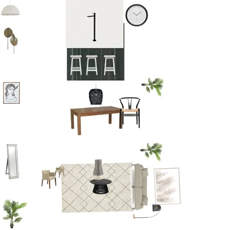 Dining B/W Interior Design Mood Board by eEeEeEeE on Style Sourcebook