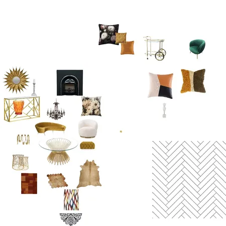 glamshine Interior Design Mood Board by Ohlala on Style Sourcebook