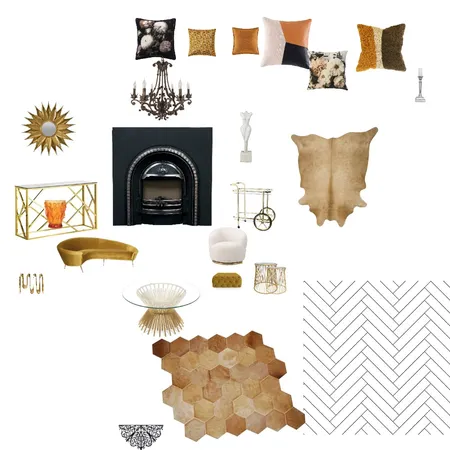 glamshine Interior Design Mood Board by Ohlala on Style Sourcebook