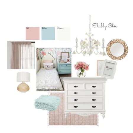 Shabby Chic Interior Design Mood Board by Okanagan Interior Design on Style Sourcebook