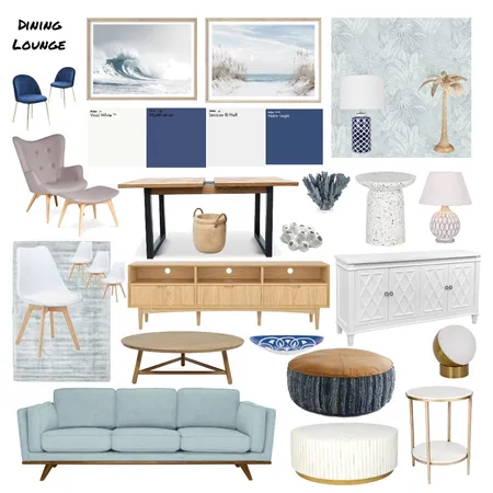 Beach Home Interior Design Mood Board by Donna Moo on Style Sourcebook