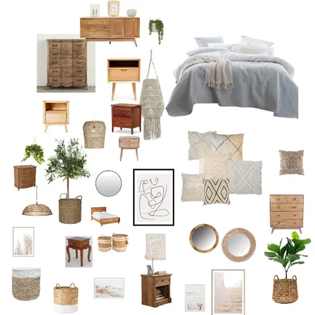 Boho Interior Design Mood Board by marybella on Style Sourcebook