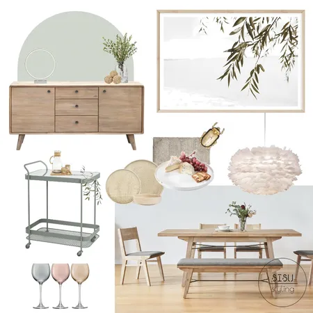 Australian Christmas dining room Interior Design Mood Board by Sisu Styling on Style Sourcebook