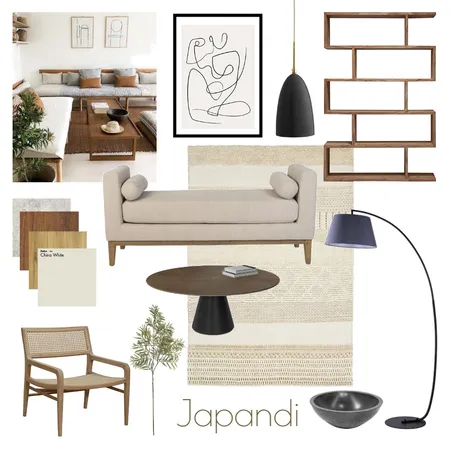 Japandi Three Interior Design Mood Board by nicolehawkins on Style Sourcebook