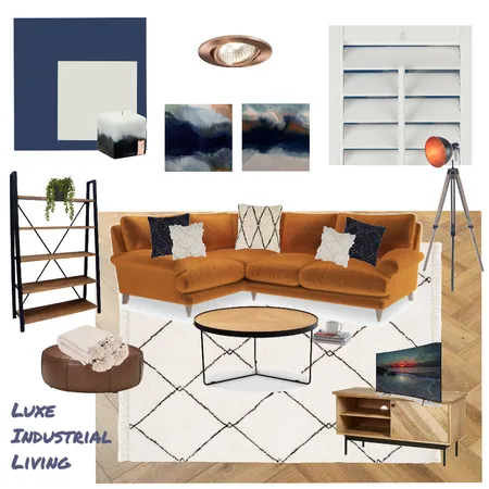 Lounge Interior Design Mood Board by Starlings Nest on Style Sourcebook