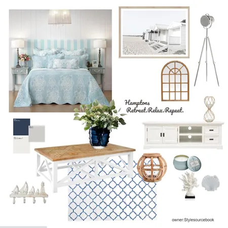 Hampton Interior Design Mood Board by vivid interiors on Style Sourcebook