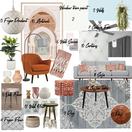 My Living Room Interior Design Mood Board by Karen Lucchese on Style Sourcebook