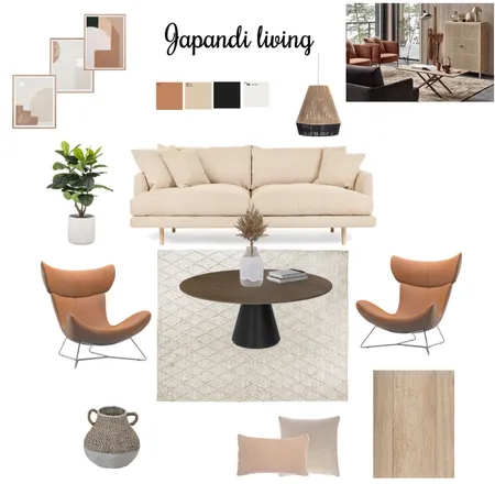 japandi living Interior Design Mood Board by Jaspreet Kaur on Style Sourcebook