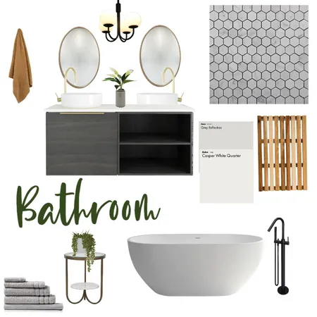 Classic Bathroom Interior Design Mood Board by D'Zine Hub Interiors on Style Sourcebook