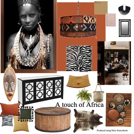 African Mood Board Interior Design Mood Board by Margie Ferguson on Style Sourcebook