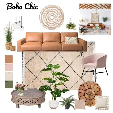 Boho Chic Interior Design Mood Board by staceyhale on Style Sourcebook