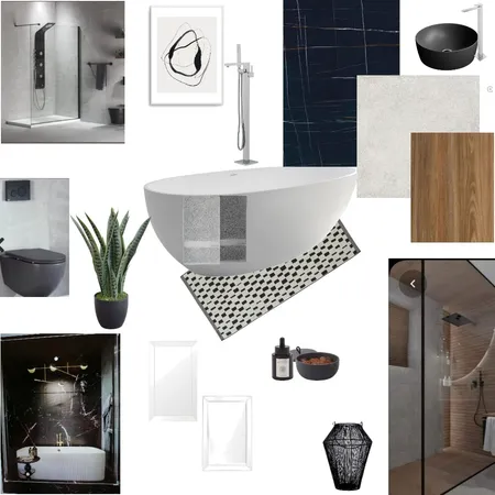 ΜΕΓΑΛΟ ΜΠ. ΛΥΣΗ 2 μαύρα είδη υγιεινής Interior Design Mood Board by ΕΛΕΝΗΚΑΜΠΕΡΗ on Style Sourcebook