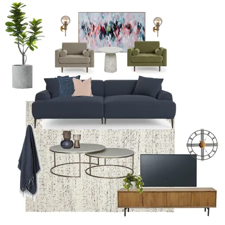 Living space Mentone Interior Design Mood Board by styledbymona on Style Sourcebook