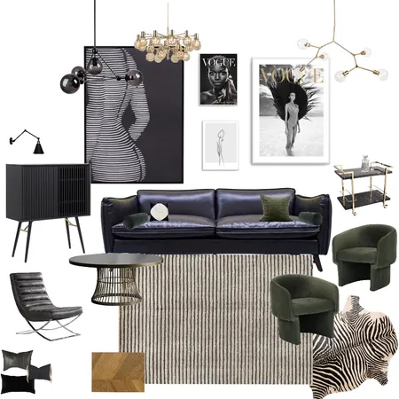 Assignment 3 Final Interior Design Mood Board by Diana V on Style Sourcebook