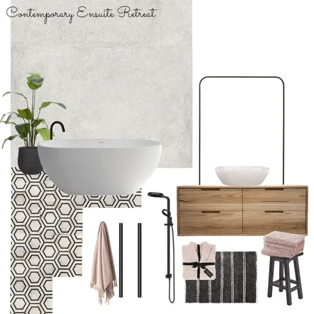 Contemporary Ensuite Interior Design Mood Board by alicebadger on Style Sourcebook