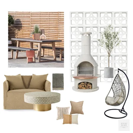 outdoor area Interior Design Mood Board by restyle_studio_melbourne on Style Sourcebook