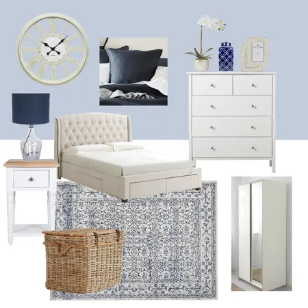 Cottage Bedroom Interior Design Mood Board by annav21 on Style Sourcebook