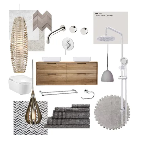 BATHROOM Interior Design Mood Board by Odyssey Art & Design on Style Sourcebook