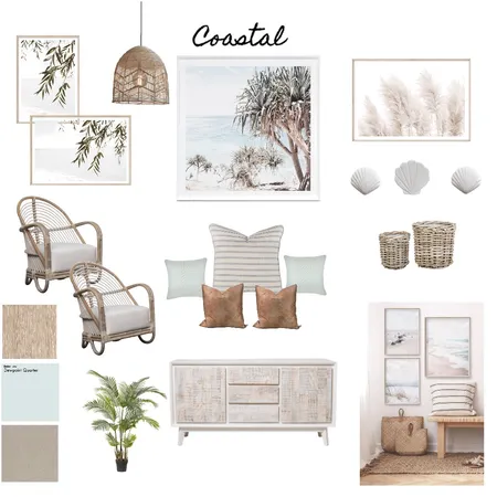 Coastal Interior Design Mood Board by Ehines on Style Sourcebook