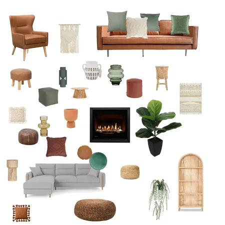 Downstairs Living Room Interior Design Mood Board by Carli Milburn on Style Sourcebook