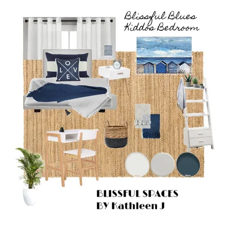 BLISSFUL BLUES Interior Design Mood Board by kathleen.jenkinson on Style Sourcebook