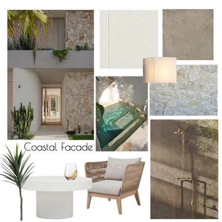 Coastal facade Interior Design Mood Board by Fleur Design on Style Sourcebook