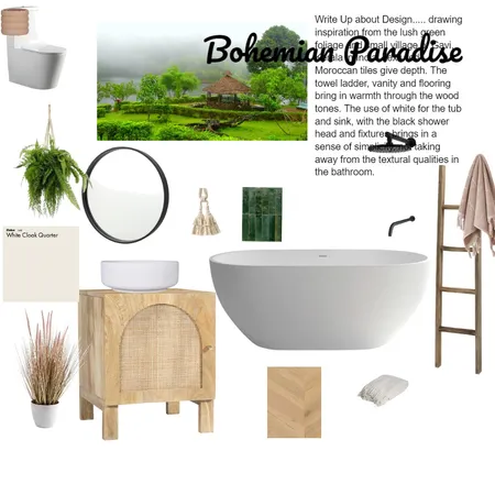 Module 3 Bathroom Interior Design Mood Board by sarica on Style Sourcebook