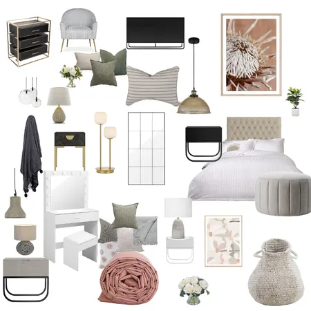 Katie - Bedrooms 2 Interior Design Mood Board by InStyle on Style Sourcebook