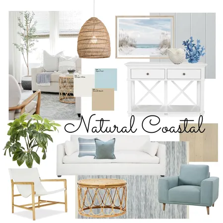 natural coastal Interior Design Mood Board by Cherrysuah on Style Sourcebook