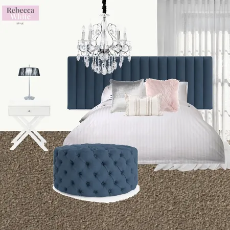 Lisa bedroom Interior Design Mood Board by Rebecca White Style on Style Sourcebook