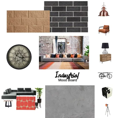 Industrial Mood Board 3 Interior Design Mood Board by DESICHOC on Style Sourcebook