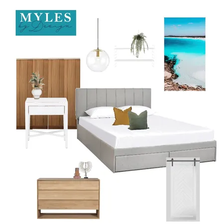 Beck Stanes - Bedroom Option 2 Interior Design Mood Board by Stacey Myles on Style Sourcebook