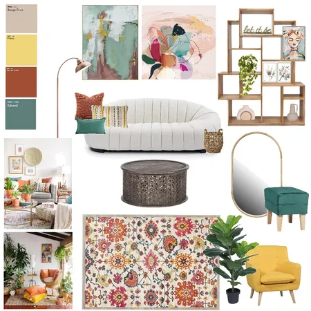 Eclectic living room Interior Design Mood Board by Jessyla on Style Sourcebook